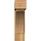 Ekena Millwork Thorton Block Rough Sawn Bracket w/ Offset Brace, Western Red Cedar, 8"W x 26"D x 30"H BKT0806X26X30THR05RWR - alternate 3